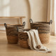 Straw Basket Set 3 Pcs